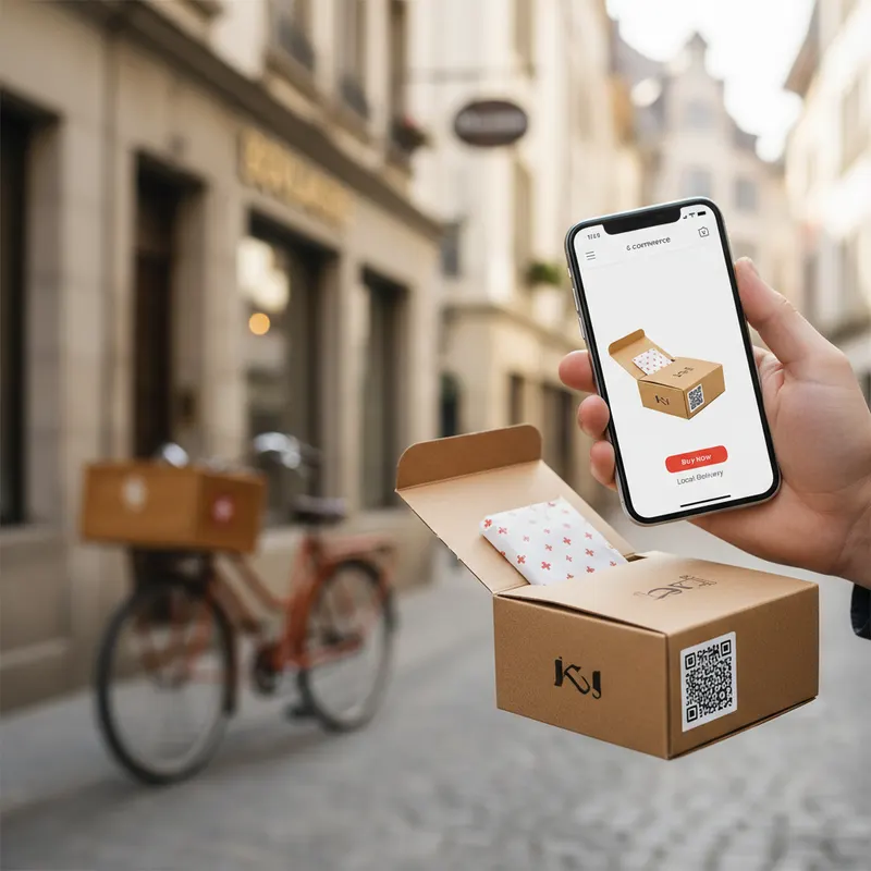 vendre en ligne — commerce local